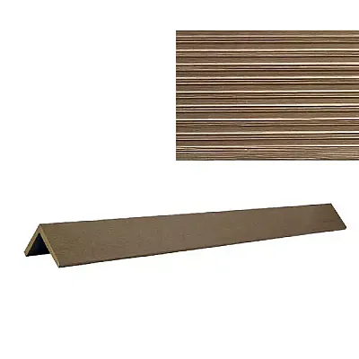 Торцевой профиль ARS AR4060 Темно-коричневый-0