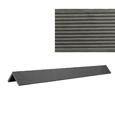 Торцевой профиль ARS AR4060 Антрацит-0