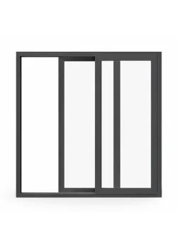 Алюминиевое окно Schuco AWS 50.NI без теплоизоляции поворотно-откидное 1200*1400 мм