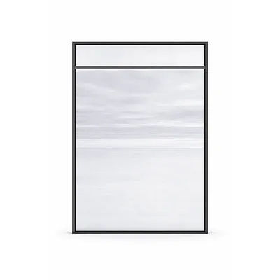 Алюминиевое окно Schüco AWS 75.SI + с повышенной теплоизоляцией панорамное глухое 600*1800 мм-0