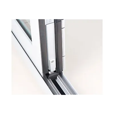 Алюминиевая складная раздвижная система (гармошка) Schüco ASS 70 FD с теплоизоляцией 3000*2000-3
