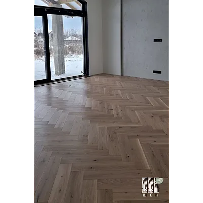 Інженерна дошка Шен ДУБ Англійська ялинка 150 мм Рустік-2