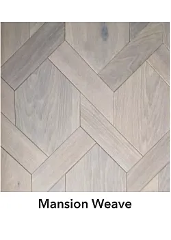 Инженерная доска Шен ДУБ Половинки шестиугольника 173 мм Селект