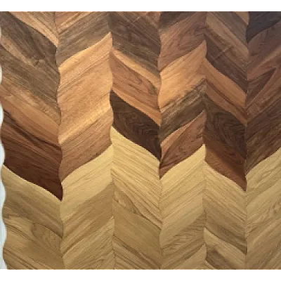 Инженерная доска Шен ДУБ Геометрический листок Селект-0