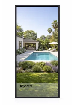Алюминиевое окно Reynaers CS 77 с теплоизоляцией глухое 1200*2400 мм