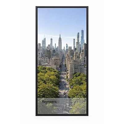 Алюмінієве вікно Reynaers CS 77 з теплоізоляцією глухе 2200*3000 мм-0