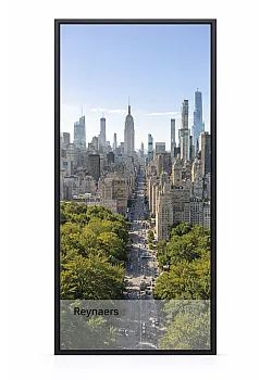 Алюминиевое окно Reynaers MasterLine 8 HI+ с повышенной теплоизоляцией глухое 1500*2500 мм