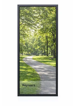 Алюминиевое окно Reynaers MasterLine 8 HI+ с повышенной теплоизоляцией глухое 1500*2700 мм