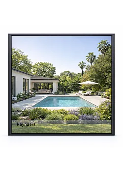 Алюмінієве вікно Reynaers MasterLine 8 HI+ з підвищеною теплоізоляцією глухе 2200*2400 мм