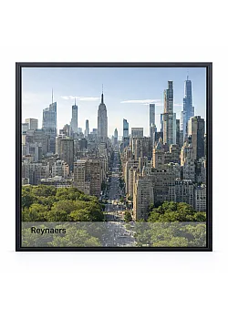 Алюмінієве вікно Reynaers MasterLine 8 HI+ з підвищеною теплоізоляцією глухе 2200*2700 мм