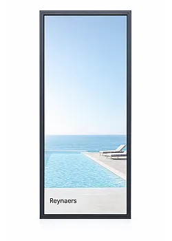 Алюмінієве вікно Reynaers MasterLine 8 HI+ з теплоізоляцією глухе 1000*2000 мм