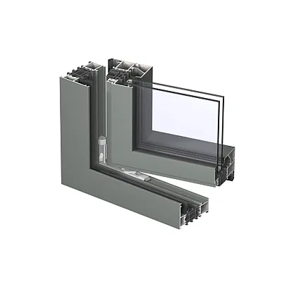 Алюминиевое окно Reynaers MasterLine 8 HI+ с повышеной теплоизоляцией поворотно-откидное 2000*1800 мм-1