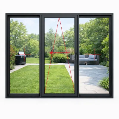 Алюмінієва паралельно розсувна система Reynaers CS 77 з теплоізоляцією 3000*2700 мм-0