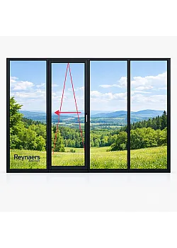 Алюминиевая подъемно раздвижная система Reynaers MasterPatio с теплоизоляцией 3200*2000 мм