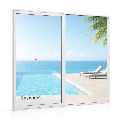 Алюмінієва паралельно розсувна система Reynaers CS 77 з теплоізоляцією 3600*2000 мм-0