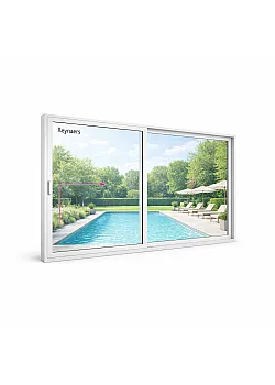 Алюминиевая параллельно раздвижная система Reynaers CS 77 с теплоизоляцией 4000*2500 мм