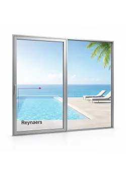 Алюминиевая подъемно раздвижная система Reynaers MasterPatio с теплоизоляцией 2500*2000 мм
