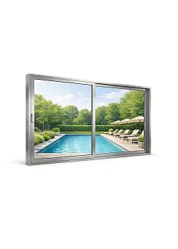 Алюминиевая подъемно раздвижная система Reynaers MasterPatio с теплоизоляцией 4000*2000 мм