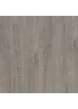 Виниловый пол Quick Step Bloom Дуб хлопок уют серый AVMPU40202