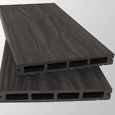 Террасная доска Woodlux Step 3D Vintage Stone-0