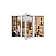 Металлопластиковое окно Viknaroff Fenster 500 трёхстворчатое с поворотно-откидной створкой 2500x900 мм-3-thumb