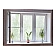 Металлопластиковое окно Glasso 5S трёхстворчатое с поворотно-откидной створкой 2300x1400 мм-4-thumb