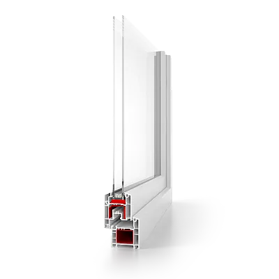 Балконный блок Steko IDEAL 2000 с глухим панорамным окном в пол 2100 x 2000 мм-1