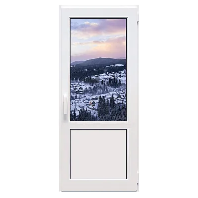 Металопластикові двері VEKA Proline поворотно-відкидне 900 x 2100 мм-0