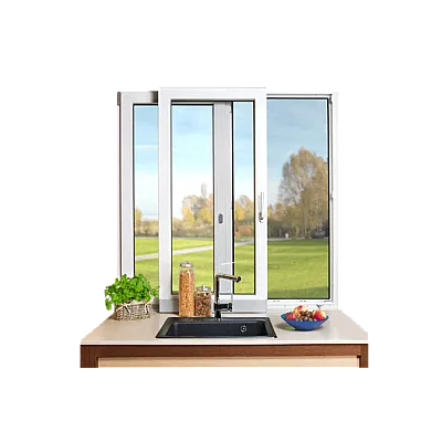 Раздвижные металлопластиковые окна WDS SL 76 1400 x 1200 мм-5