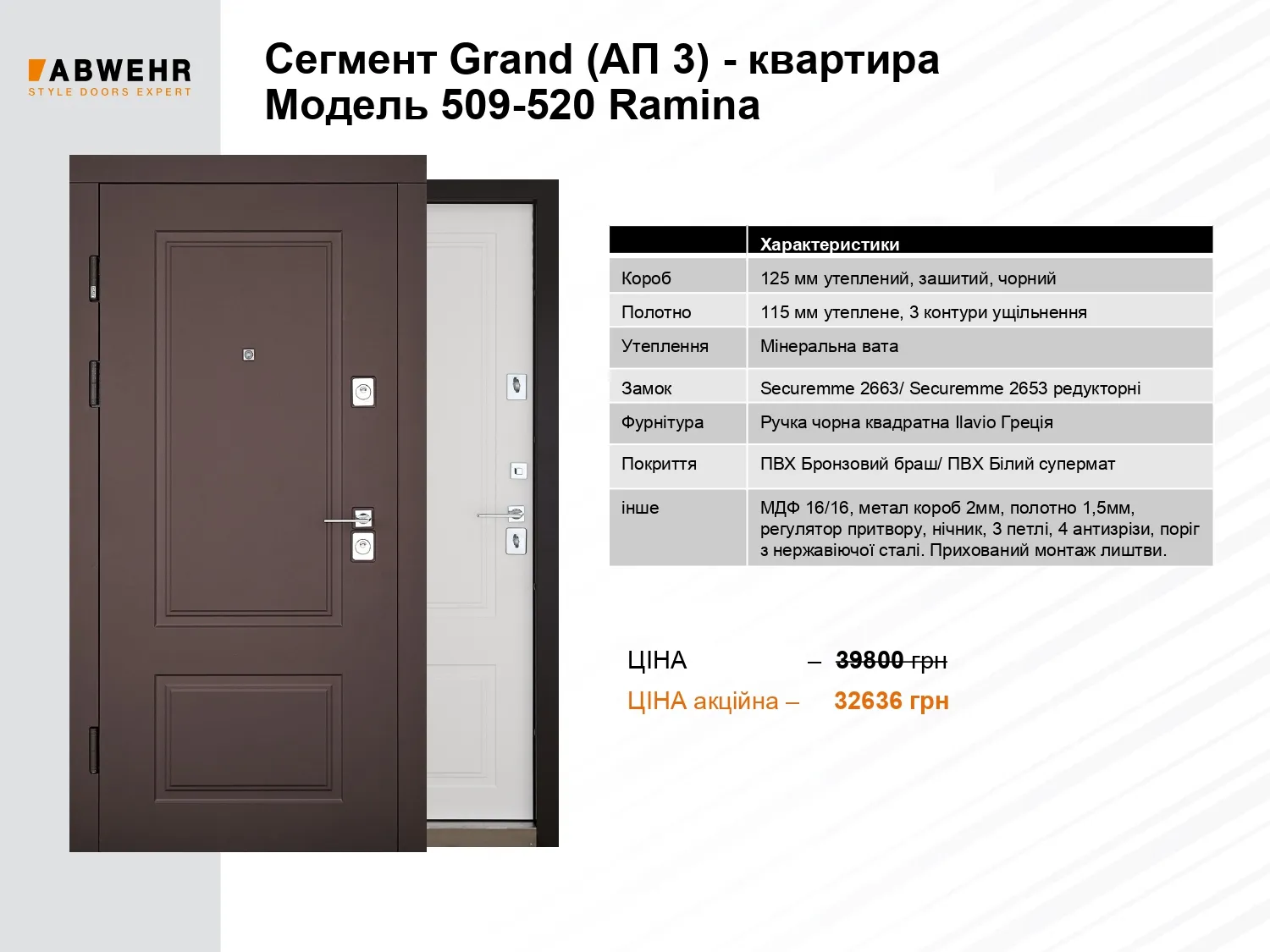 Акція на двері Абвер 3