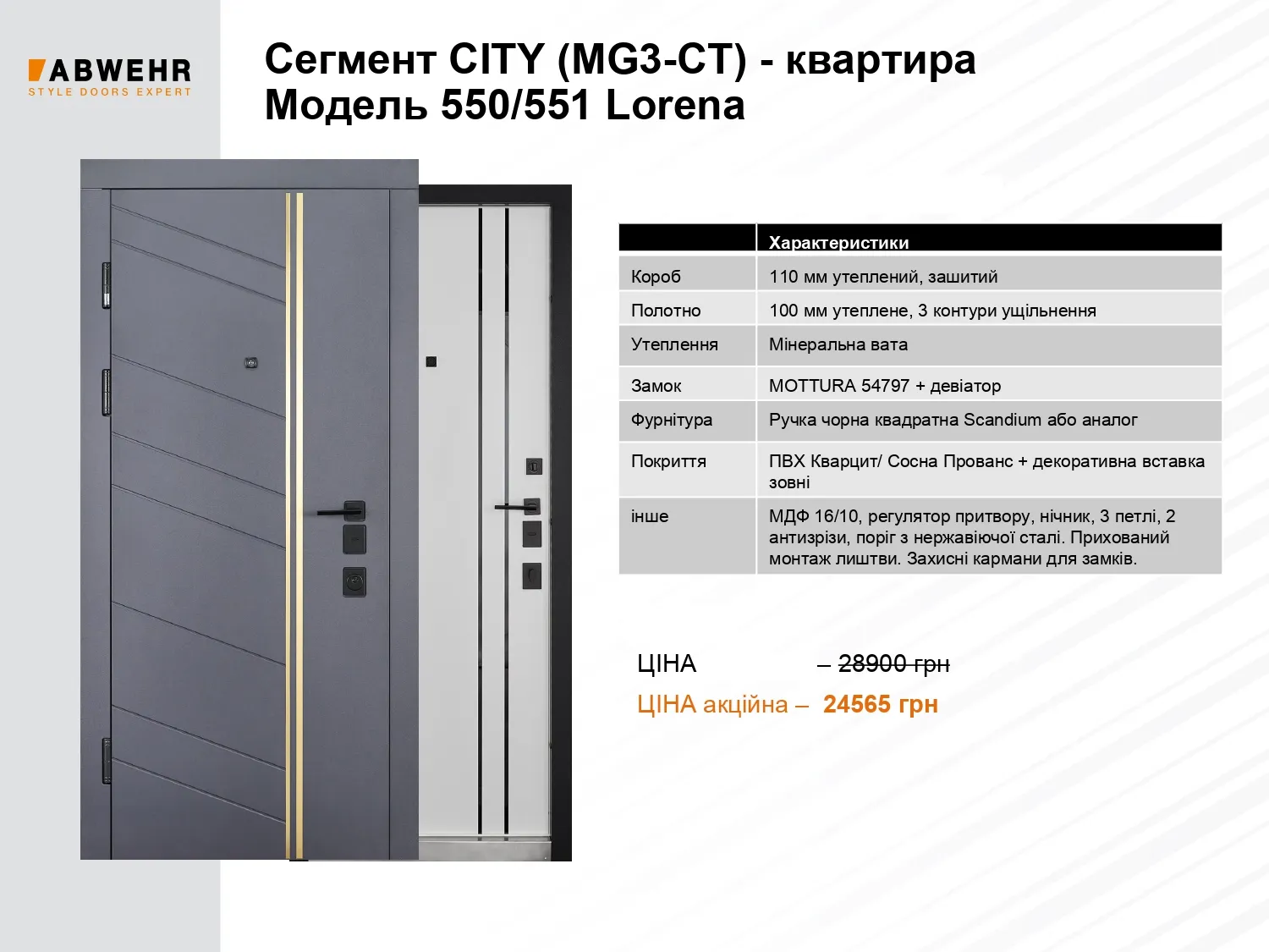 Акція на двері Абвер 5