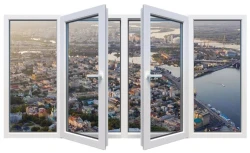 Лоджія Aluplast Ideal 7000 MD 2500 x 1000 мм