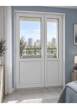 Металлопластиковые балконные двери VEKA Proline поворотно-откидное 1300 x 2100 мм