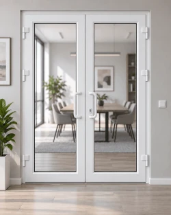 Металопластикові двері VEKA Softline 70 двостулкові 1200 x 2000 мм