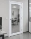 Металлопластиковые межкомнатные двери WDS 76AD 900 x 2200 мм