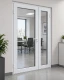 Металлопластиковые межкомнатные двери WDS 7S 1300 x 2200 мм