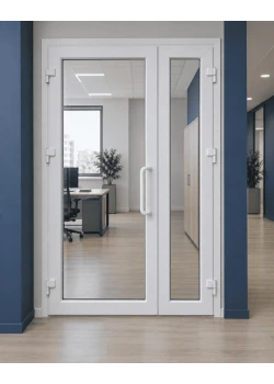 Металлопластиковые межкомнатные двери VEKA Softline 1300 x 2100 мм