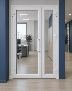 Металопластикові міжкімнатні двері VEKA Softline 1300 x 2100 мм