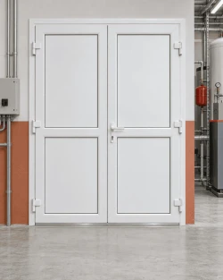 Металопластикові двері для технічних приміщень Steko IDEAL 4000 поворотні 1600 x 2000 мм