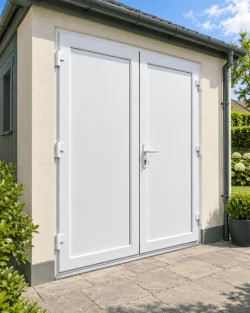 Металопластикові двері для технічних приміщень VEKA Softline 76 поворотні 1800 x 2000 мм