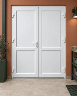 Металопластикові двері для технічних приміщень VEKA Softline 70 поворотні 1300 x 2000 мм