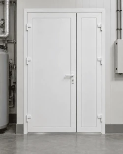 Металопластикові двері для технічних приміщень VEKA Softline 76 поворотні 1200 x 1900 мм