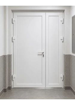 Металопластикові двері для технічних приміщень VEKA Softline 76 поворотні 1250 x 1900 мм