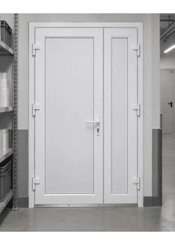 Металопластикові двері для технічних приміщень VEKA Softline 70 поворотні 1300 x 1900 мм