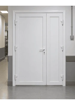 Металопластикові двері для технічних приміщень VEKA Softline 70 поворотні 1200 x 1900 мм