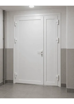 Металопластикові двері для технічних приміщень REHAU EURO 60 поворотні 1150 x 2000 мм