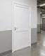 Металопластикові двері для технічних приміщень Steko IDEAL 4000 поворотні 750 x 2000 мм
