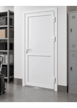 Металлопластиковые двери для технических помещений WDS 5S поворотные 750 x 2000 мм