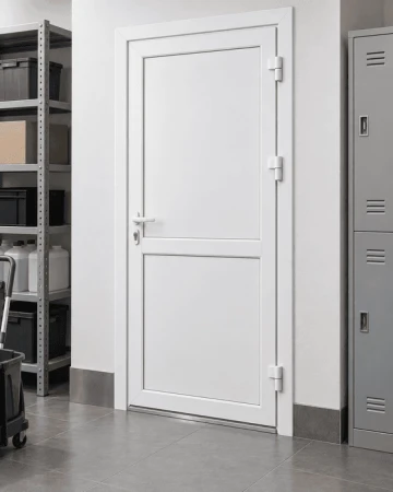 Металлопластиковые двери для технических помещений WDS 5S поворотные 750 x 2000 мм