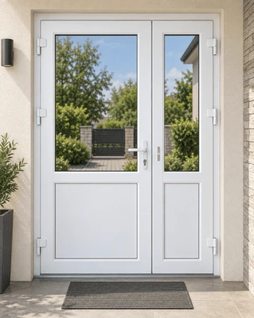 Металлопластиковые входные двери WDS 7S 1300 x 2200 мм